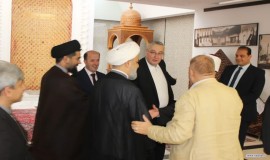 دیدار دکتر شهریاری دبیرکل مجمع تقریب با عزیز حسنویچ مفتی اعظم کرواسی و دکتر اسامه الازهری وزیر اوقاف مصر